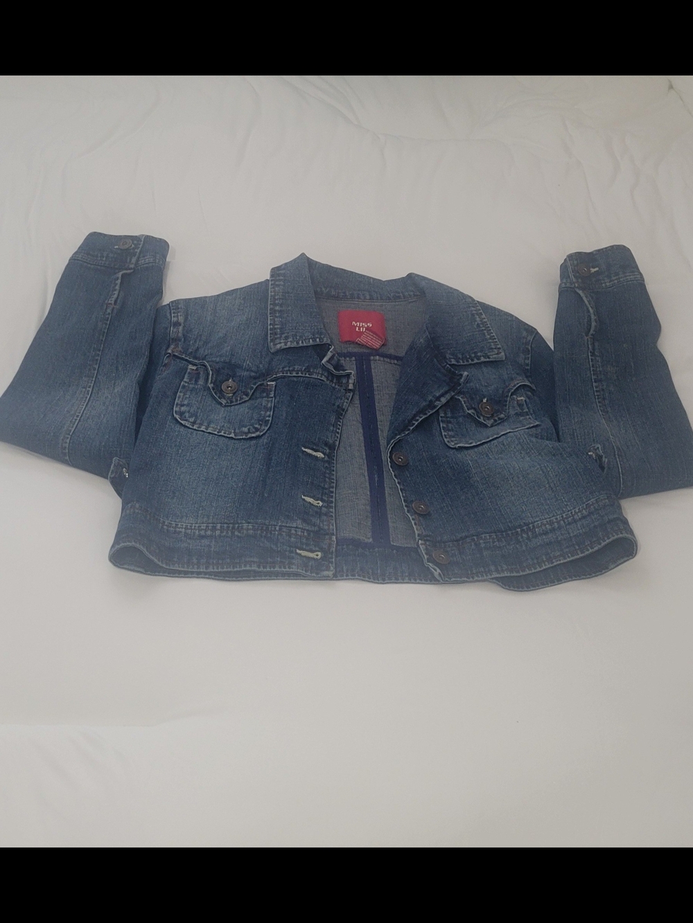 Miss Lili Girls' Blue Denim Jacket